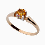 золотые кольца с полудрагоценными камнями 1701618